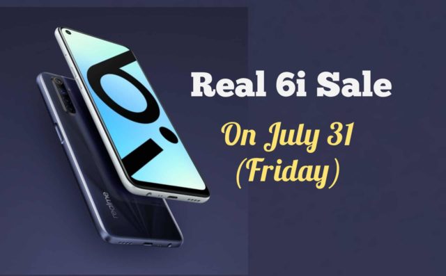 Realme 6i is All Set for Its First Sale on July 31, Check How You Can Get One