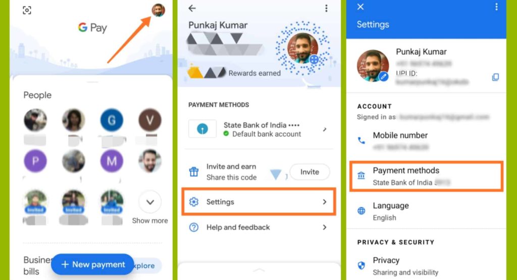 how to add card to google pay on android