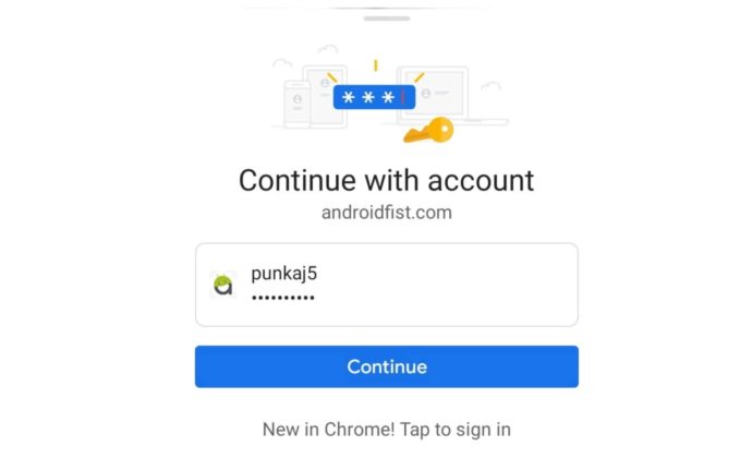 Google Rolls Out New Password Autofill Feature on Android | AndroidFist