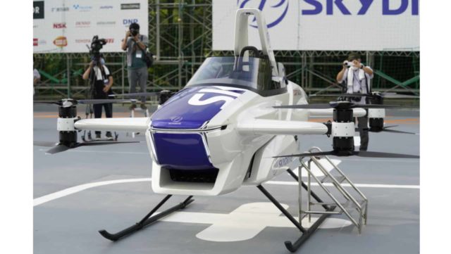 Japan Successfully Tests Flying Car With One Person Aboard