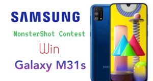 Win Galaxy M31s With Samsung MonsterShot Contest, Check Details