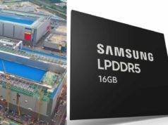 Samsung Begins Mass Production of 16Gb LPDDR5 DRAM Using Extreme Ultraviolet Technology