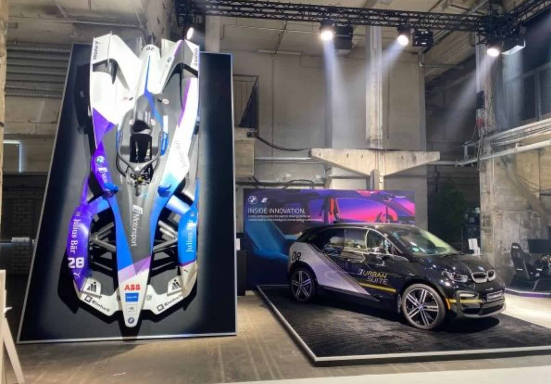 BMW i Motorsport at Greentech Festival in Berlin for Future Technology Display