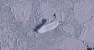 Google Earth Uncovers a Mysterious 400-Foot Ice Ship Hidden in Antarctica