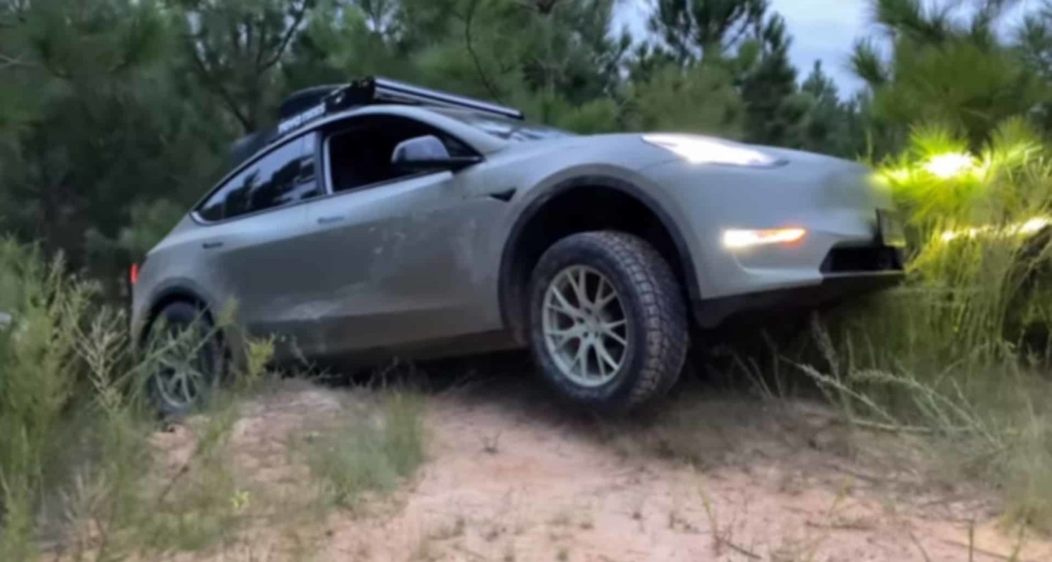 Tesla Model Y Takes On The Ultimate Off Road Challenge Effortlessly