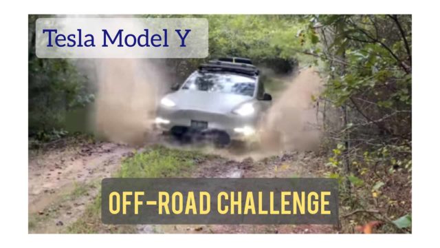 Tesla Model Y Takes On The Ultimate Off-Road Challenge Effortlessly