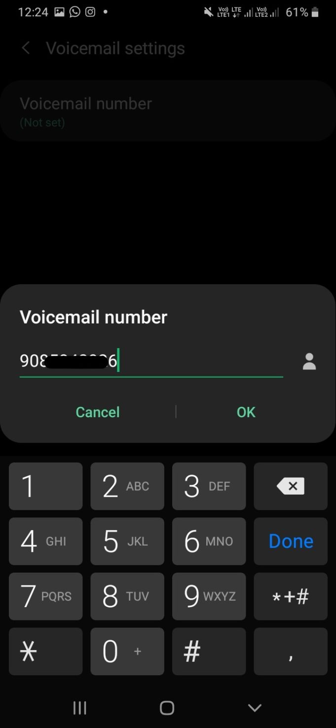 btc voicemail number