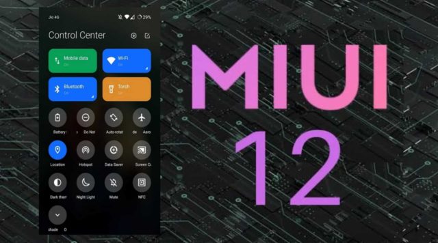 Xiaomi Fixes MIUI 12 Control Center Landscape Mode Issue in Latest Update