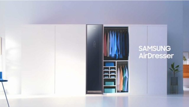 Samsung's Innovative AirDresser Reimagines and Delivers Clothing Care Like Never Before