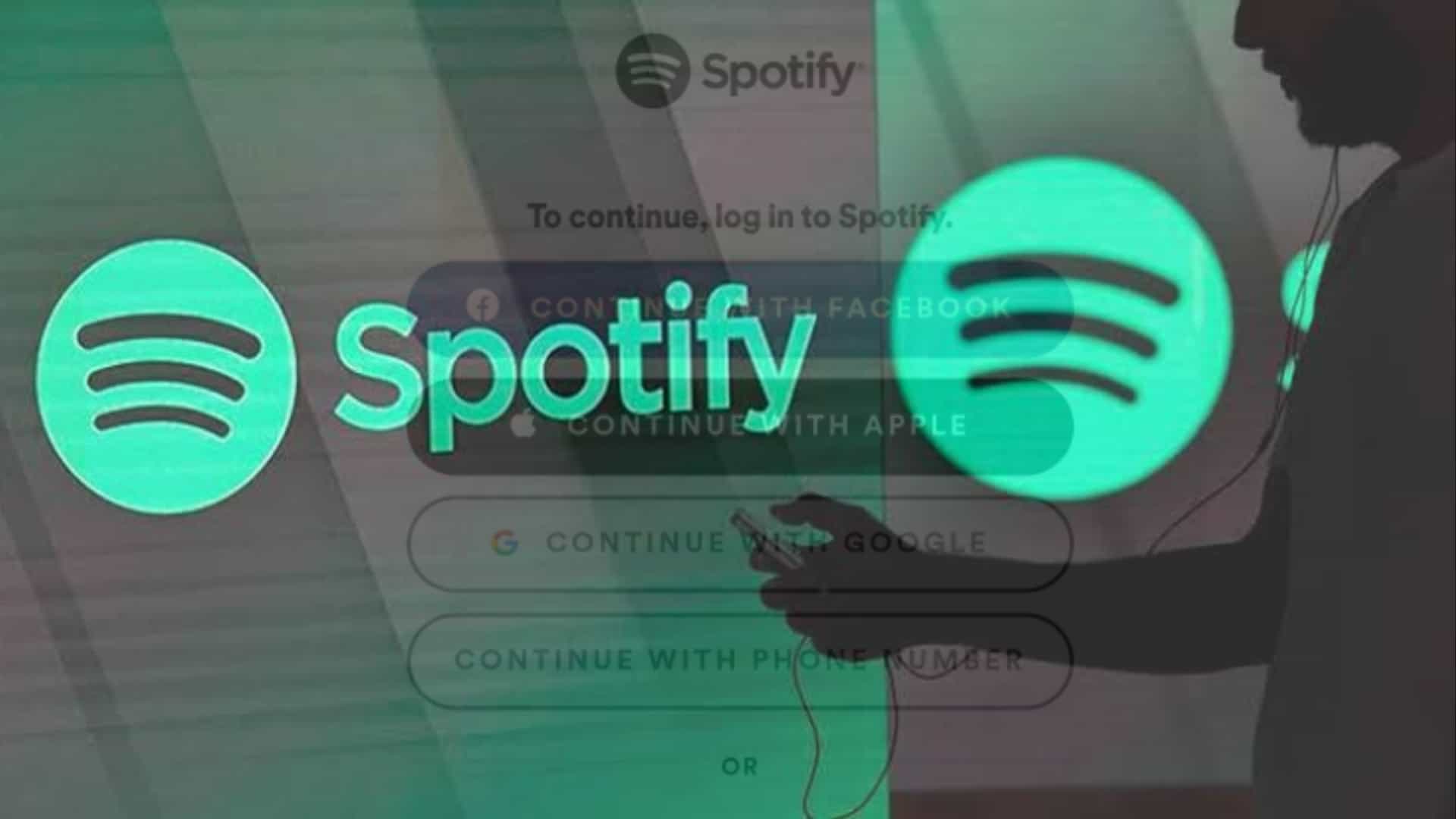 spotify log in account