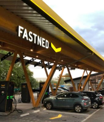 Tesla and Fastned Open Germany's Largest Solar and Wind-Powered Fast Charging Hub