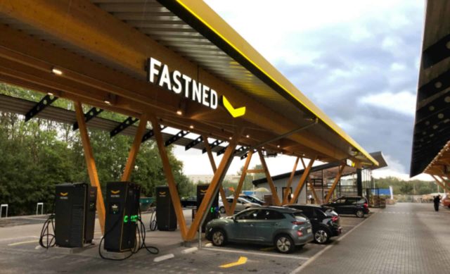 Tesla and Fastned Open Germany's Largest Solar and Wind-Powered Fast Charging Hub