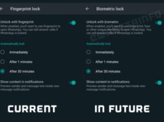 WhatsApp Will Soon Allow Users to Join Missed Call and Add Biometric Authentication Using Face Unlock