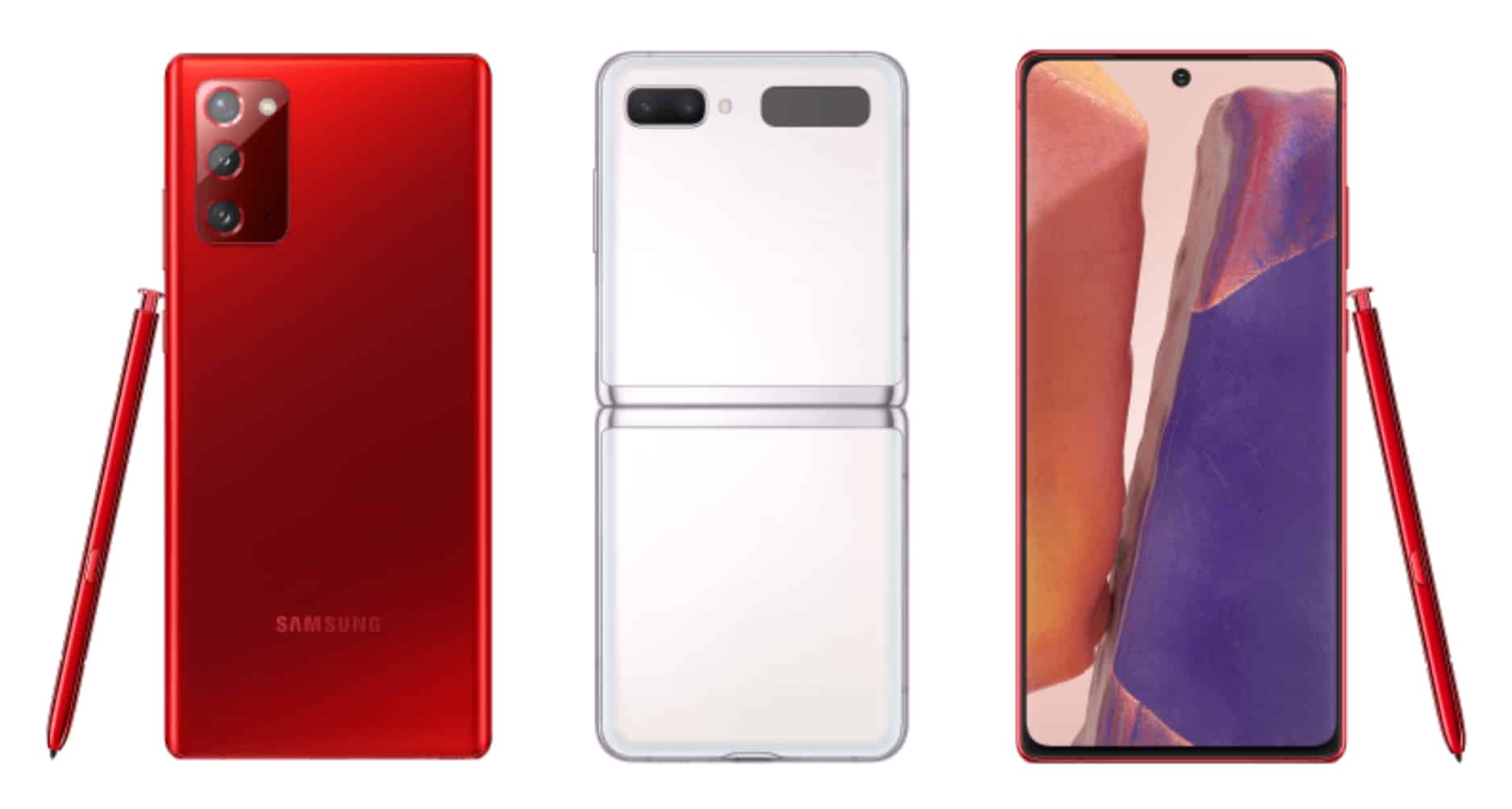 Samsung Now Brings Galaxy Z Flip 5G in 'Mystic White' and Galaxy Note 20 in 'Mystic Red'