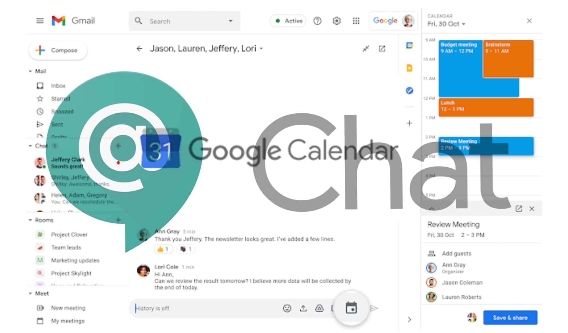 Google Chat Adds Shortcut for Calendar to Schedule Events Directly