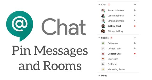 Gmail On The Web Now Lets Users Pin Conversations in Google Chat