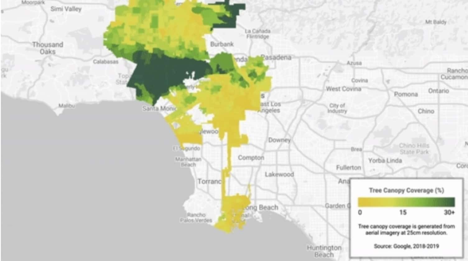 Google Launches Tree Canopy Lab to Find Where Cities Need More Trees ...