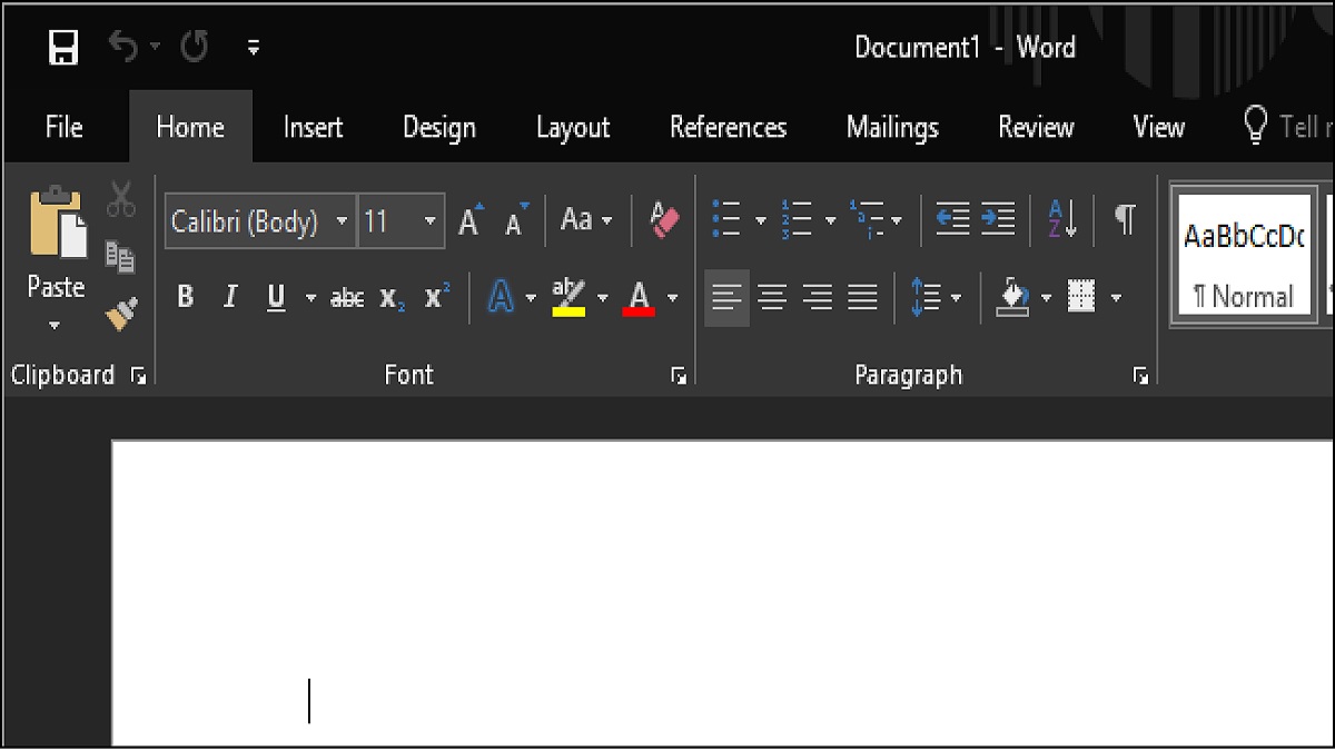 Microsoft Office Word will support 100% dark mode soon