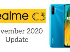 Realme C3 Receives New OTA Update for November With Updated Security Patch