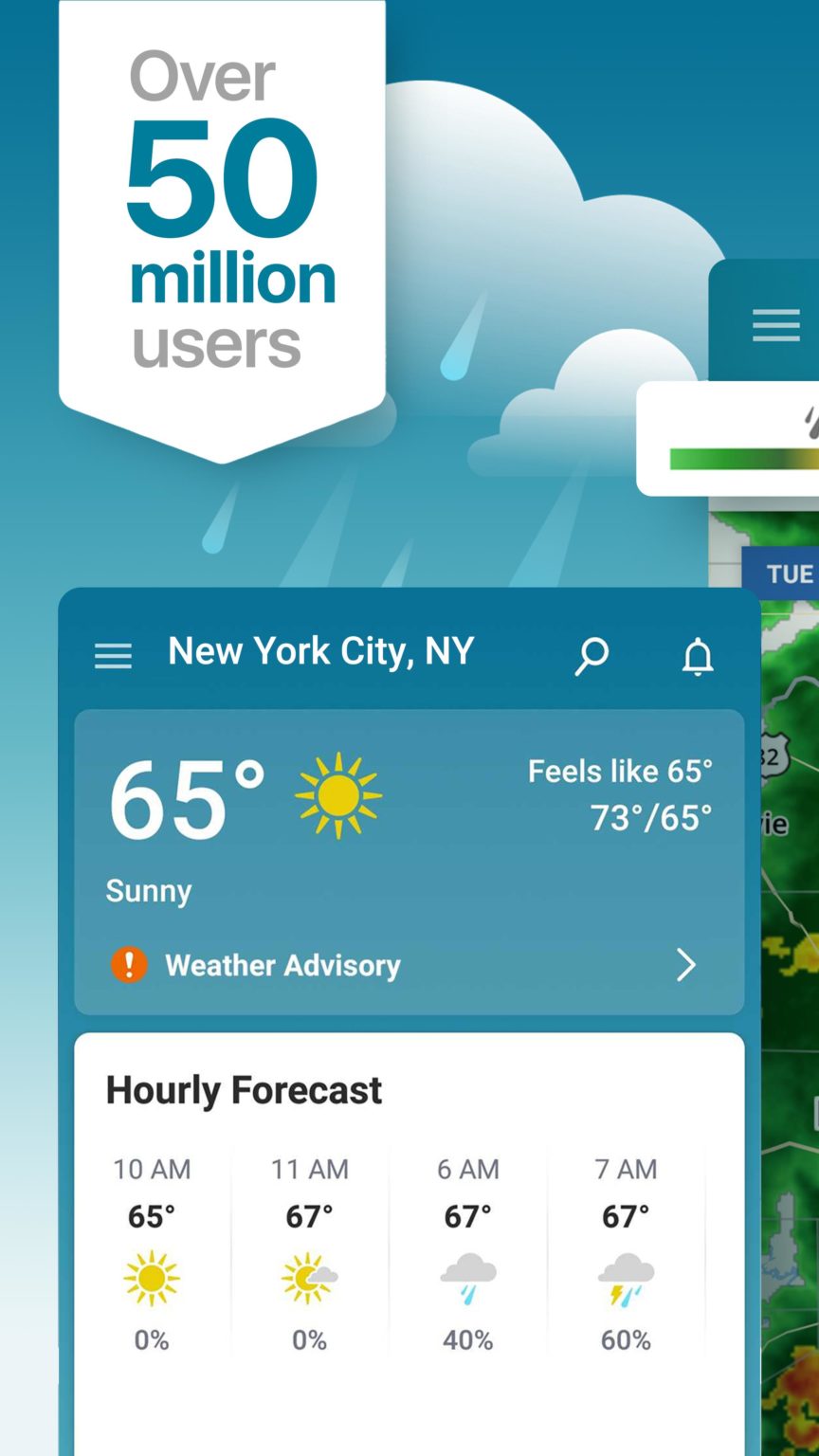 weather channel apps free