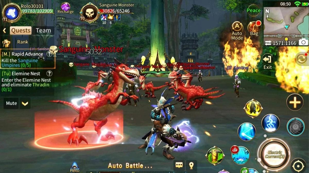 android MMORPG games