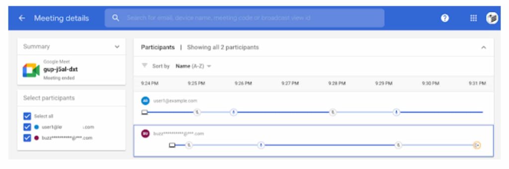 Google Adds New Drill-down View in Meet Quality Tool