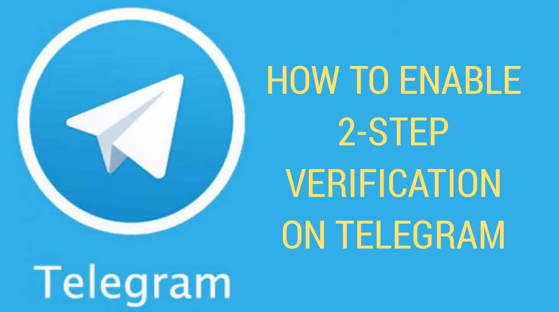 two step verification in telegram