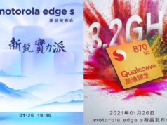Motorola Edge S Set for Launch on January 26: Will Feature Snapdragon 870 SoC
