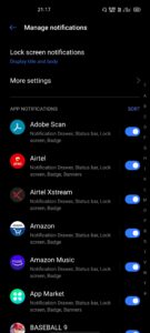Manage Notifications For Specific Apps