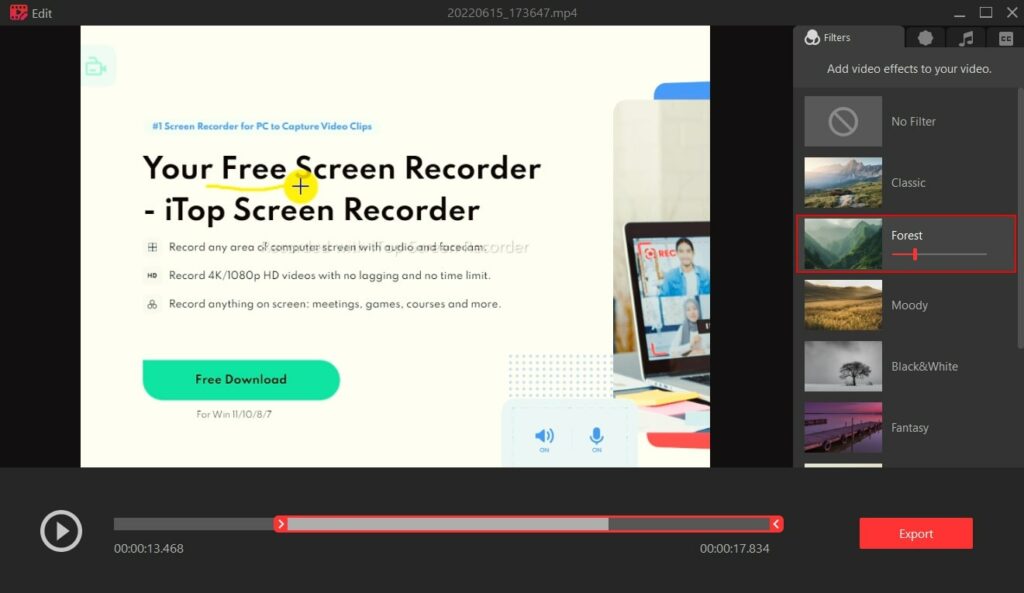 iTop Screen Recorder 2